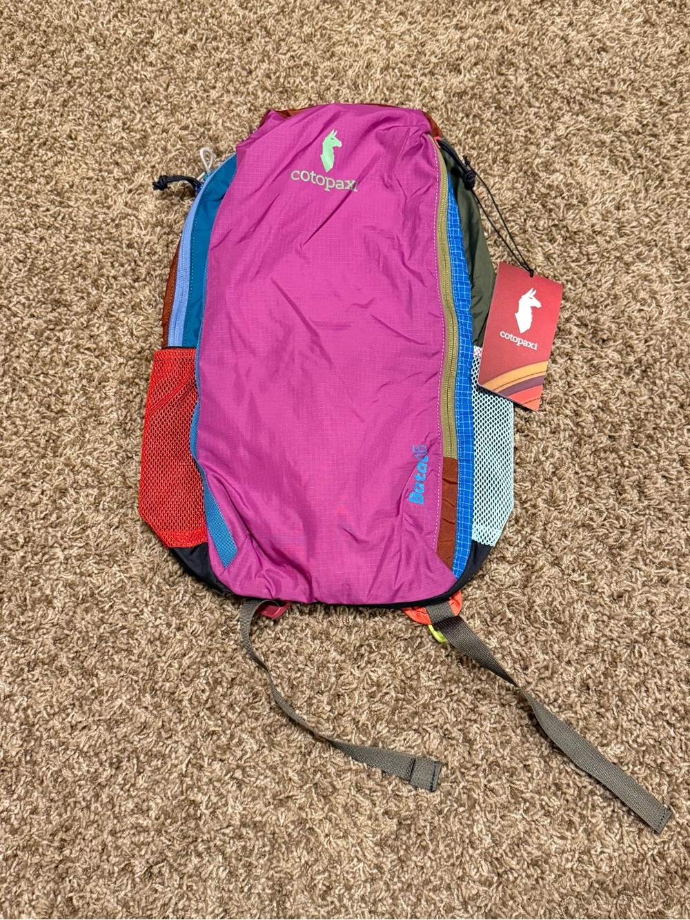 NWT Cotopaxi Barac 16L Backpack-Del Dia. One of a kind colorway.